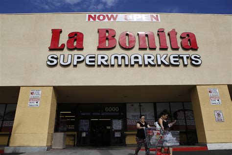 La bonita market - Friday. Fri. 6AM-10PM. Saturday. Sat. 6AM-10PM. Updated on: Jan 10, 2024. All info on La Bonita Supermarkets in Las Vegas - Call to book a table. View the menu, check prices, find on the map, see photos and ratings.